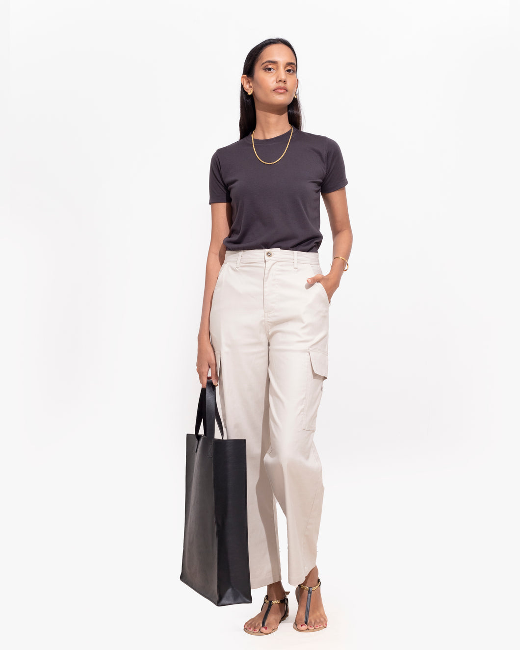 Cargo Pant - Greige