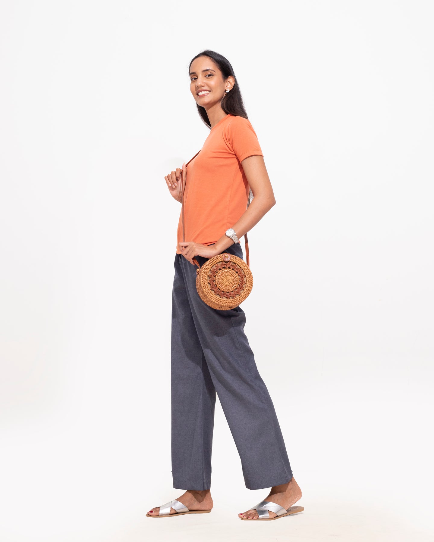 High Waisted Formal Pant - Yale