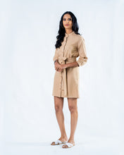 Load image into Gallery viewer, Day Shirt Dress Mini - Nude
