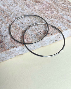 Sterling Silver Everyday Hoop