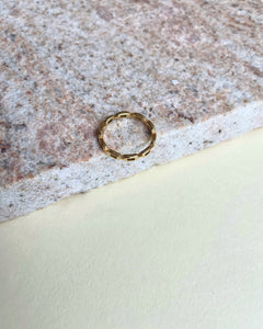 18kt Chain Ring