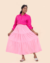 Load image into Gallery viewer, Emily Midi Skirt - Blush
