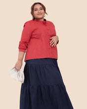 Load image into Gallery viewer, Emily Midi Skirt - Navy
