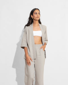 Summer Mini Cardigan - Grey