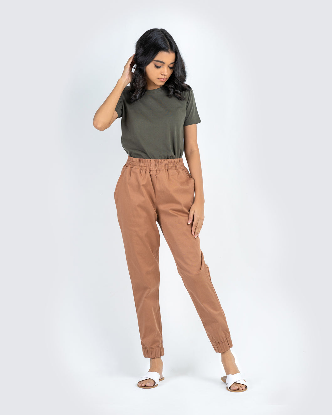 Cotton Jogger - Copper
