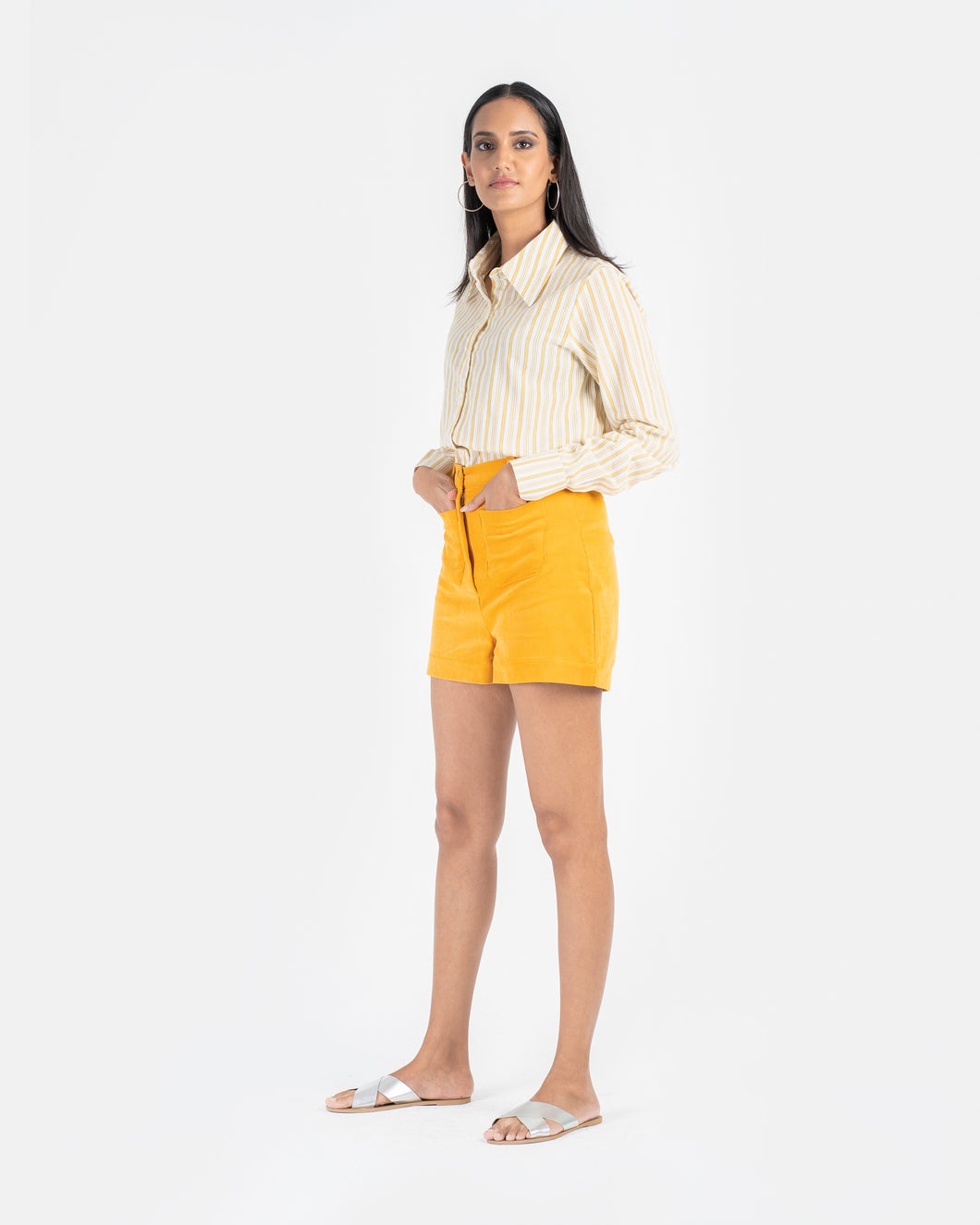 Day Shirt Stripe - Yellow