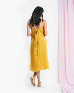 Slip Dress - Mustard