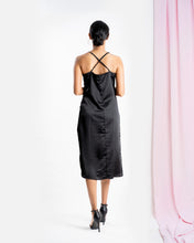 Load image into Gallery viewer, Cowl Dress - Black
