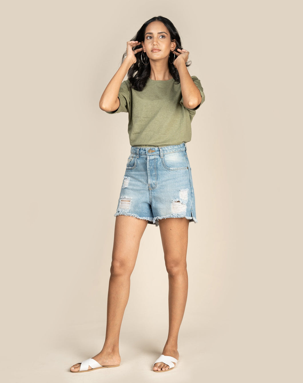 Raglan T-Shirt - Olive