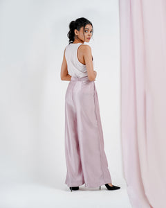 Satin Pant - Lavender