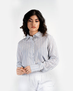 Day Shirt Stripe - Blue