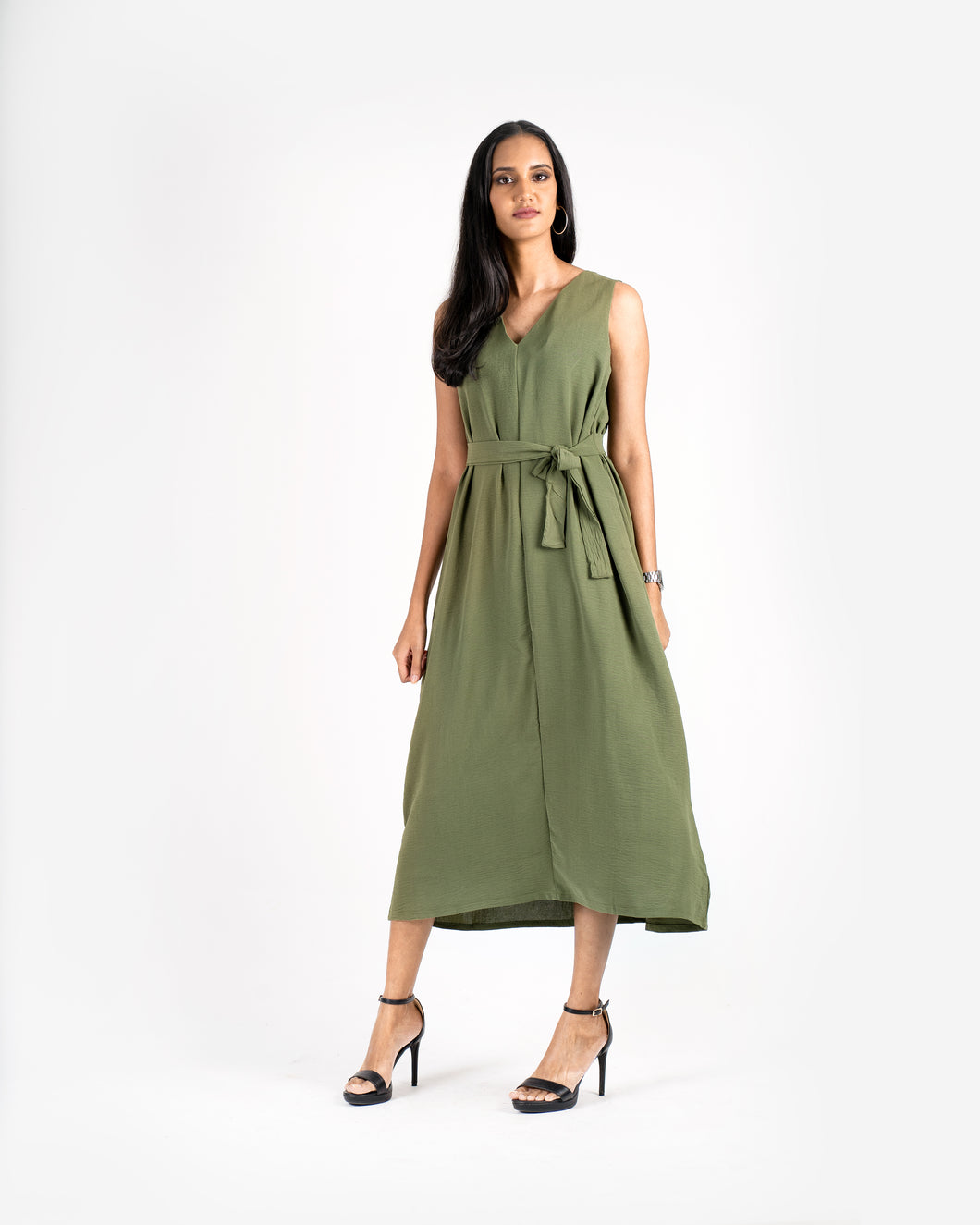 V A-line Midi - Olive