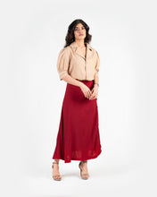 Load image into Gallery viewer, Midi Skirt - Cherry
