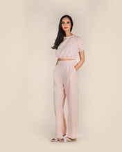 Load image into Gallery viewer, Linen Crop + Pant - Pink
