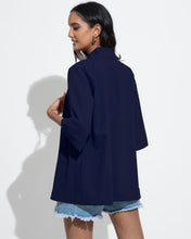 Load image into Gallery viewer, Summer Mini Cardigan - Navy
